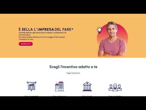 incentivi.gov.it - L&#039;impresa in un click