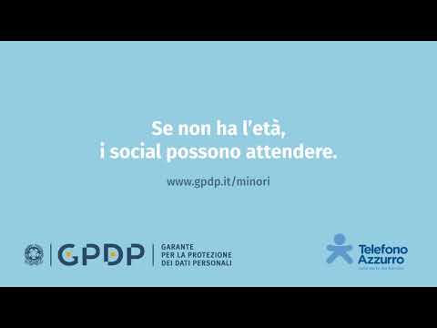 Minori e social. La campagna informativa del Garante e di Telefono azzurro