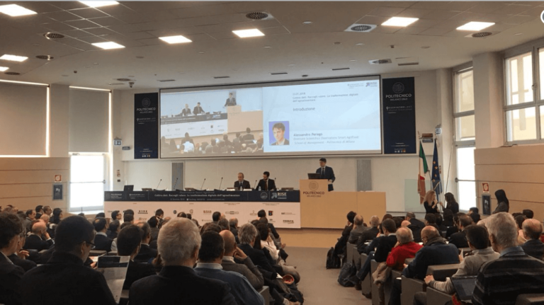 Osservatorio Smart Agrifood: prospettive, case history e best practices Agricoltura 4.0